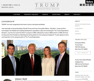 Screenshot: New York Times